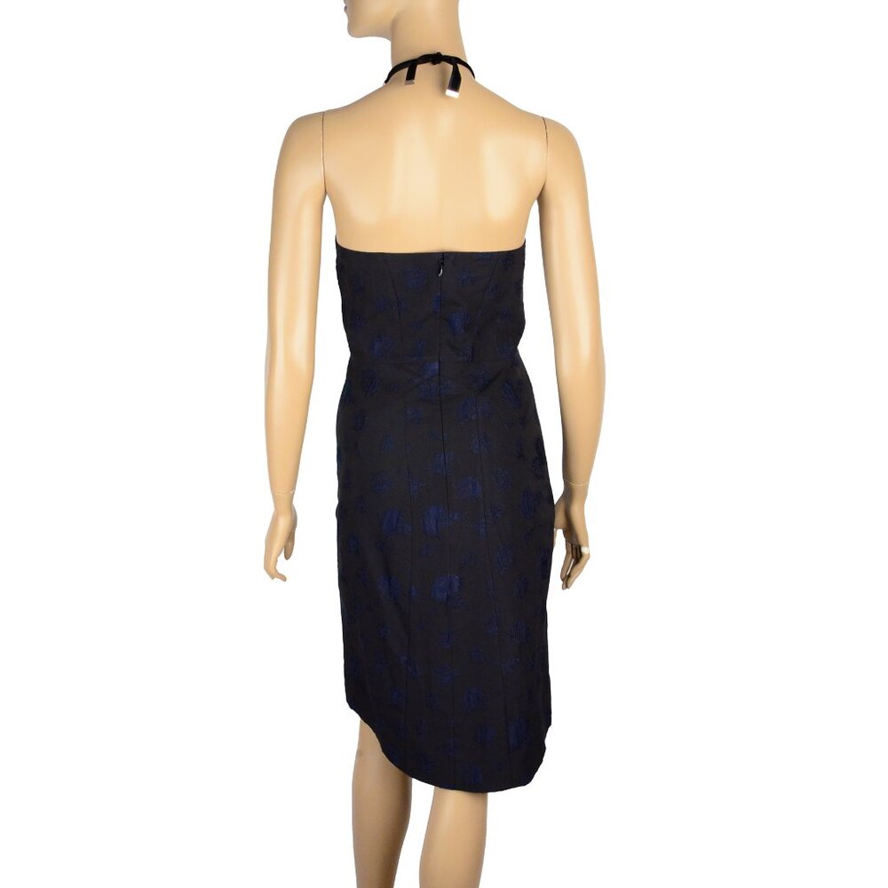YVES SAINT LAURENT YSL DRESS STRAPLESS BROCADE ROSES PRINT CORSET F42 US8 - Picture 3 of 6